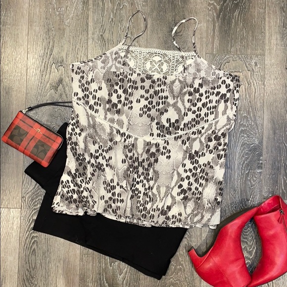 Express Animal Print Cami - Picture 4 of 7